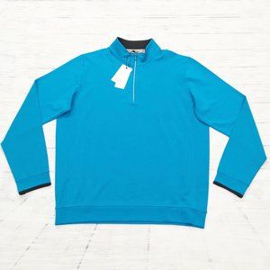 adidas adiPure Long Sleeve 1/4 Zip Golf Sweatshirt Pullover